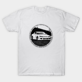 NISSAN SILVIA S15 Black 'N White 4 T-Shirt